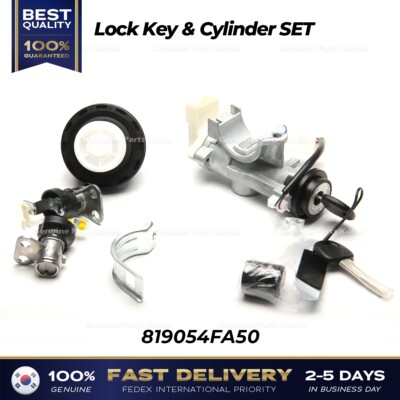 ⭐Genuine⭐ Lock Key & Cylinder SET 819054FA50 for Hyundai Porter