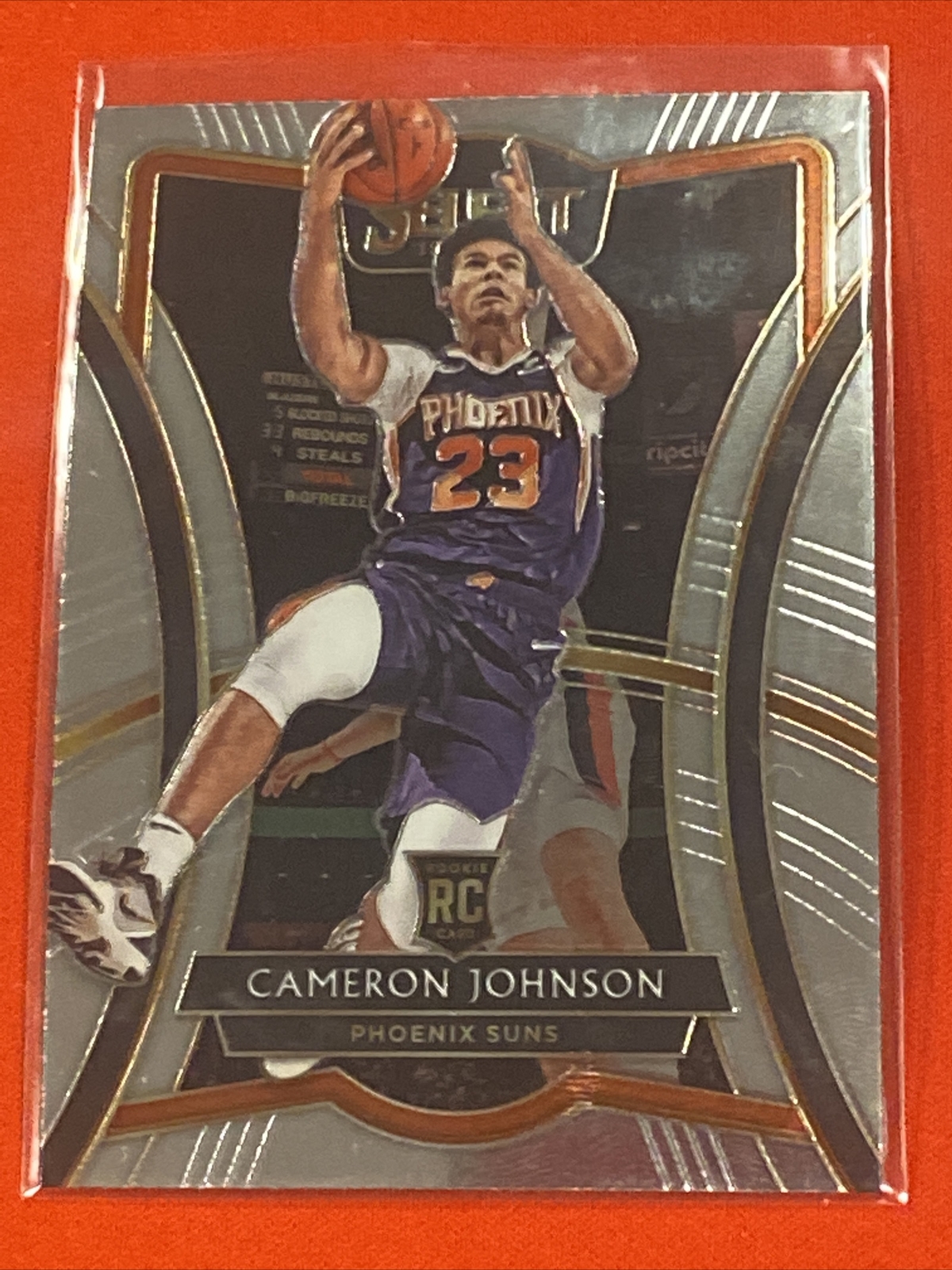 19-20 Select Cameron Johnson Rc #154 Premier Level Phoenix Suns