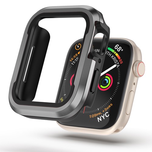 Pour Apple Watch Ultra 49mm Série 10 9 8 7 6 5 4 3 SE Coque Aluminium Bumper - Photo 39 sur 82
