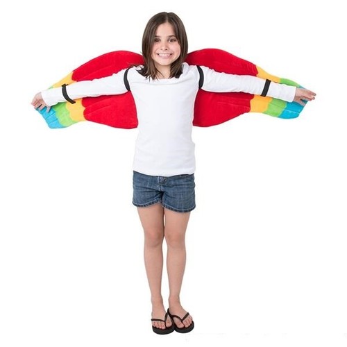Child Full Length Bird Costume Accessory Parrot Wings - Picture 2 of 9