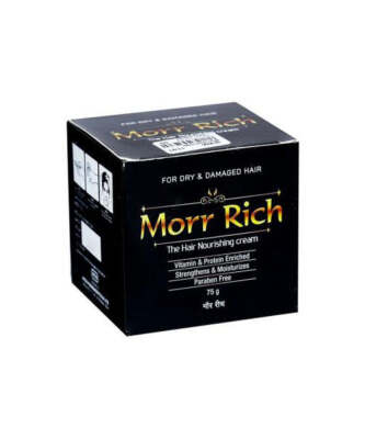 Intas Pharma Morr Rich Hair Nourishing Cream 75 gram for Dry & Damaged Hair