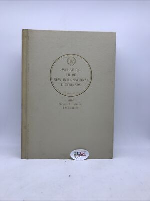WEBSTER'S THIRD NEW INTERNATIONAL DICTIONARY AND SEVEN LANGUAGE DICTIONARY