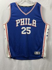 Philadelphia 76ers Ben Simmons Mens Blue Jersey Size XL Fanatics NBA