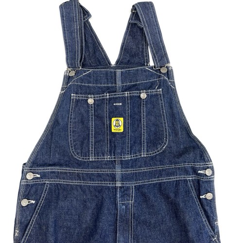 WRANGLER BLUE BELL LADIES DENIM DUNGAREES ROCKABILLY USA WORKWEAR LADY 34”W 34”L - Picture 3 of 12