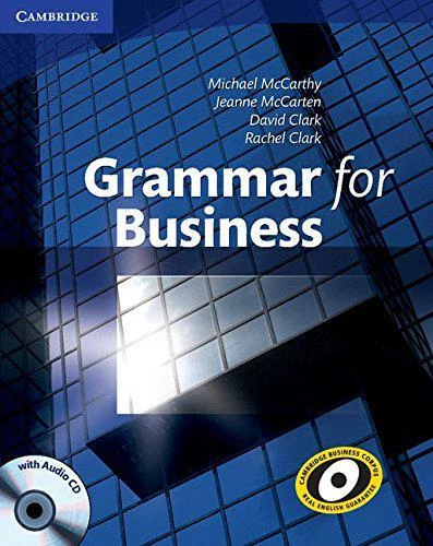 Grammar For Business With Audio CD By Michael McCarthy, Jeanne.