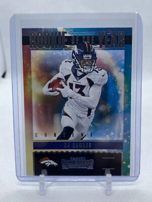 2020 Panini Contenders Football Rookie of the Year Contenders KJ Hamler