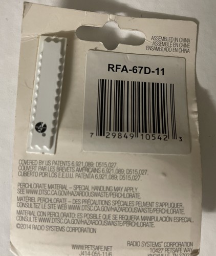 PetSafe RFA-67D-11 Replacement 6-Volt Battery 2 count - Picture 2 of 3