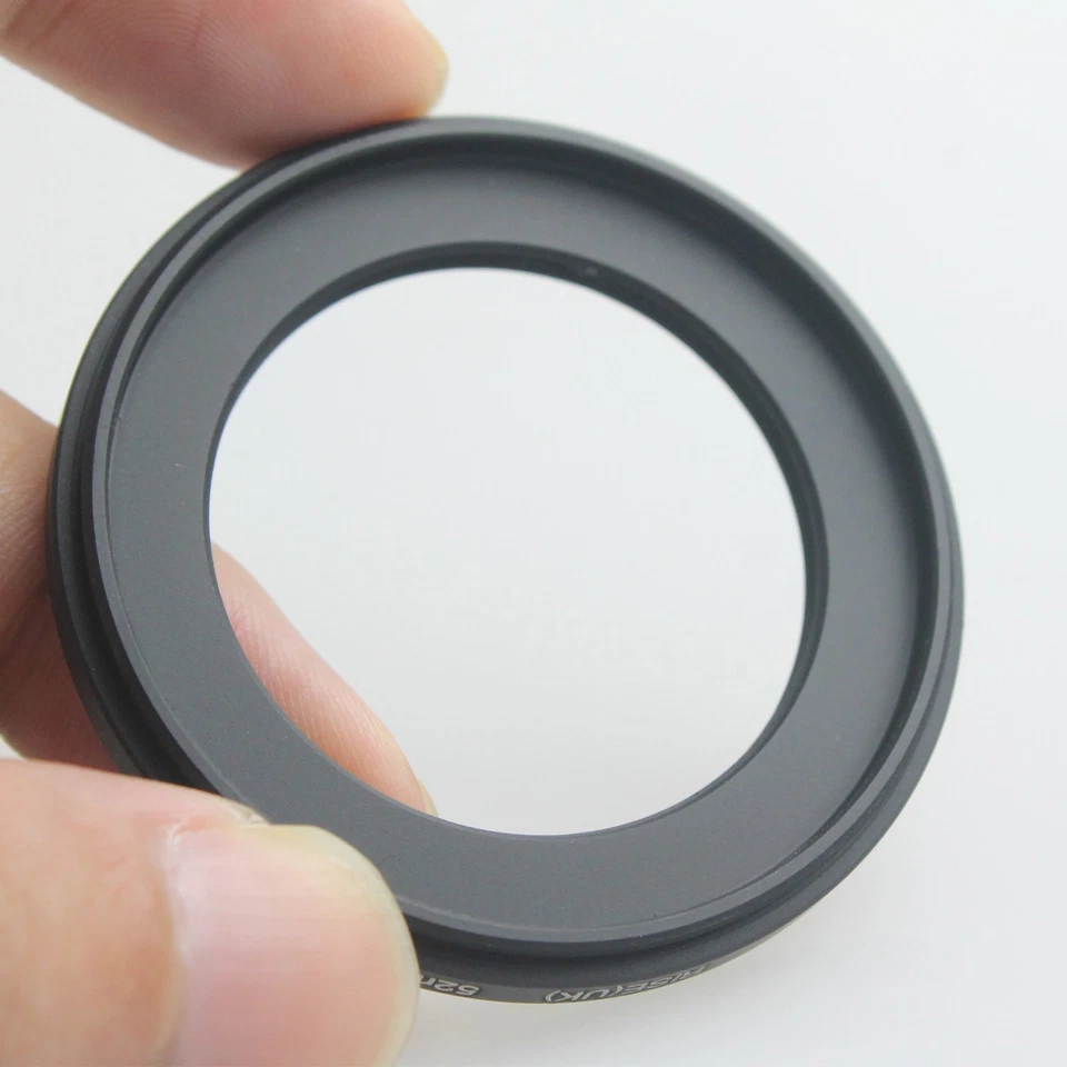 RISE(UK) 52mm-37mm 52-37 mm 52 to 37 Step down Ring Filter Adapter black - Image 3 of 3