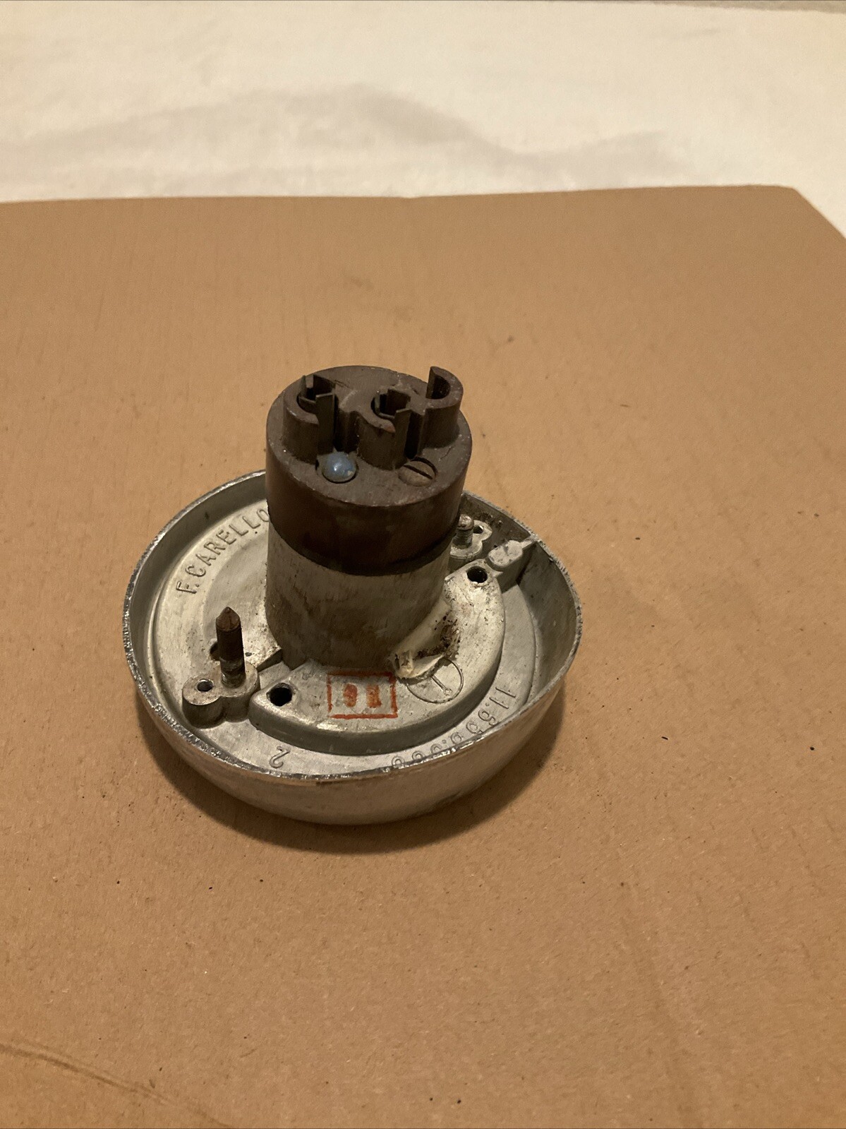 Vintage Carello Bulb housing Part Number 11.656.580 Alfa? Fiat? Lamborghini?