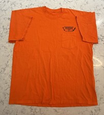 "Dangerous Weapons, Call Before You Dig" Orange Tee Size XL
