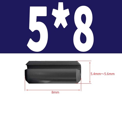Black Spring Pins Split Tension Roll Pin 65 Mn steel M1.5 M2 M2.5 M3 M4 M5-M12 - Picture 84 of 156
