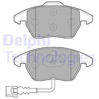 LP1837 Delphi Bremsbelagsatz, Scheibenbremse FüR Audi,Seat,Skoda,Skoda (Svw),Vw,