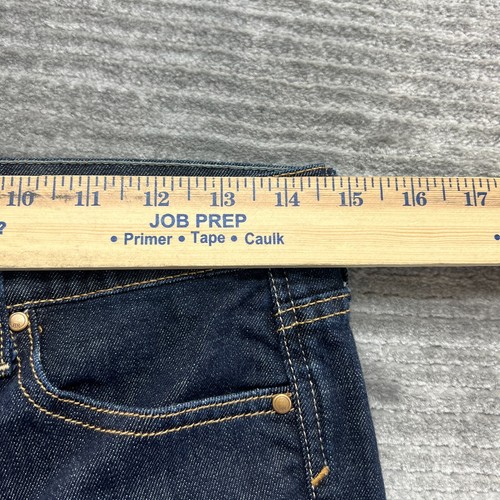 Banana Republic Jeans Sz 27P Womens Boot Stretch Blue Denim INSEAM HEMMED TO 26" - Picture 9 of 11