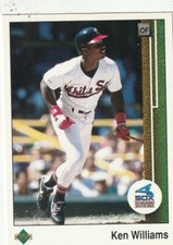 FREE SHIPPING-MINT-1989 Upper Deck Kenny Williams #506 WHITE SOX +BONUS CARDS