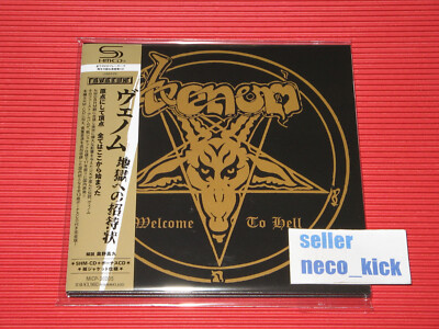 11B VENOM WELCOM TO HELL JAPAN MINI LP SHM CD + BONUS CD | eBay