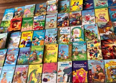 Disney Wonderful World Of Reading Choose The Book From The LARGE Library Rare 01