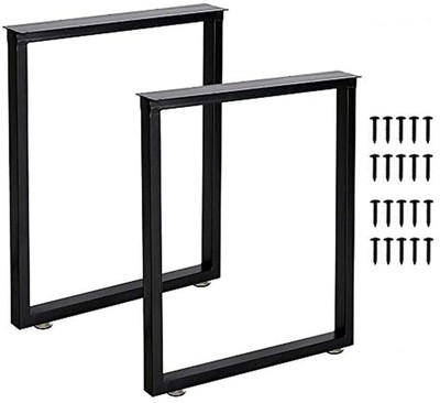 Metal Table Legs 28 Inch Heavy Duty Metal Desk Legs Set of 2 28  Height 24  W...