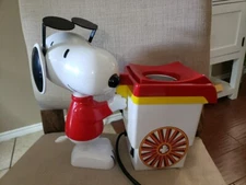 Peanuts The Original Snoopy Popcorn Push Cart Air Popper - Smart Planet 