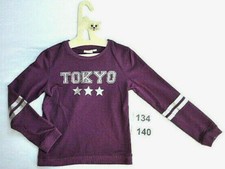 wNEU   schöner TOKYO - PULLI   silber Streif...