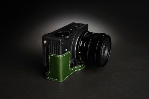 Echtleder Halbkamera Etui Tasche Abdeckung für Sigma fp fpl - Bild 34 von 47