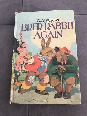 VINTAGE 1963 BRER RABBIT AGAIN BY ENID BLYTON HARDCOVER BOOK - FAMOUS ...