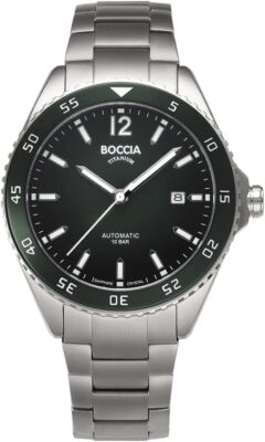 Boccia Titanium Automatic Watch Classic Collection 3653-02 Silver
