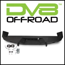 DV8 Offroad RBDR2-03 Steel Rear Bumper fits 2010-22 Dodge Ram 2500 / 10-18 3500