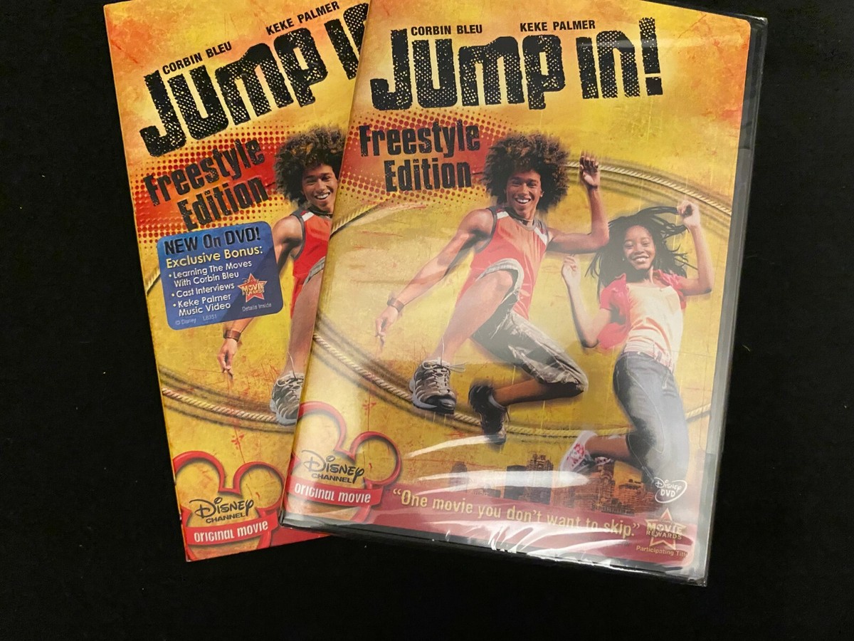 NEW DISNEY Jump In DVD 2007 Freestyle Edition Corbin Bleu Keke
