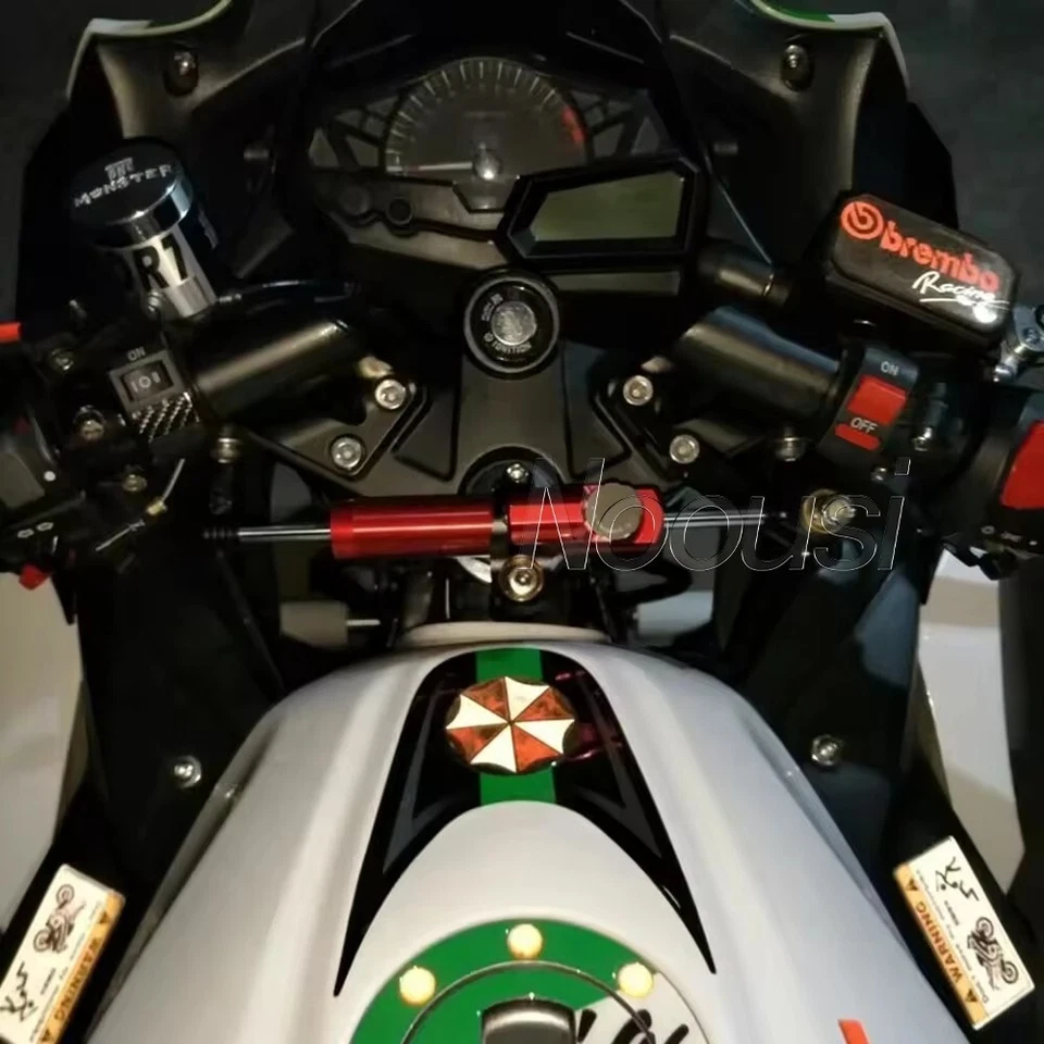 PARA YAMAHA YZFR6 YZF R6 YZF-R6 2006-2015 Amortiguador Estabilizador Dirección Moto Foto 2 de 4