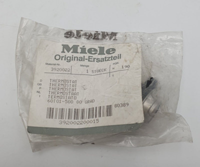 Thermostat 60T01-500 80 °C Miele Trockner T.Nr. 3920022