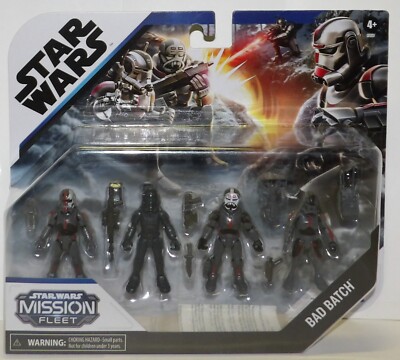 Star Wars Mission Fleet Bad Batch ~ CLONE COMMANDO CLASH ~ 2.5'' Figures 2021 NEW
