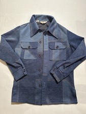 Beautiful blue Levi's Vintage 70s Panatela Patchwork Jacket