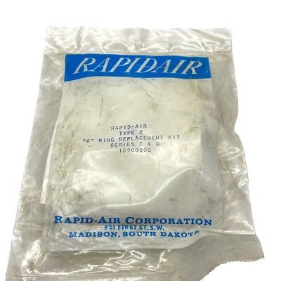 NEW IN PACKAGE Rapid-Air Type 2  O  Ring Repair Kit Series C&D 10900002