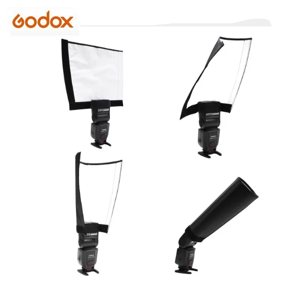 Foldable Godox SN3030 31x26.8cm Speedlite Flash Snoot Beam Reflector Diffuser - Image 2 of 4