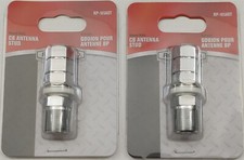 Lot of 2 RoadPro RP-105ADT Heavy Duty CB Radio Antenna SO-239 Stud Mount 3/8x24
