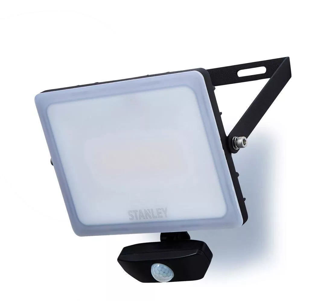 Stanley SXLS38936E Frosted 50w LED Flood Light IP65 black