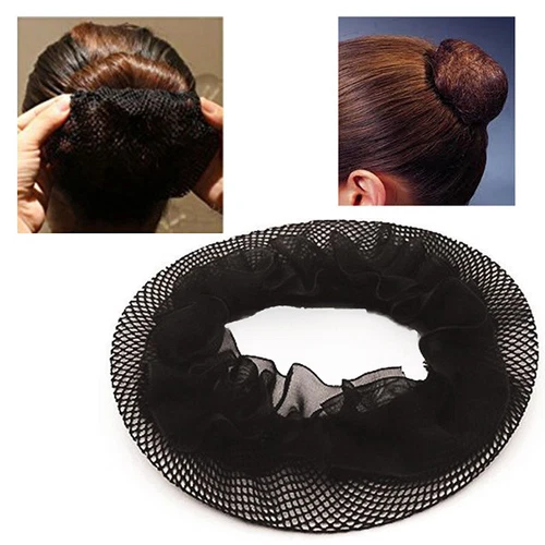 Hair Retina For Bun Elastic Hairdresser Hairstyle With Edges 645