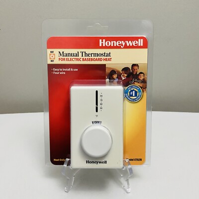 VTG NOS Honeywell Manual Thermostat For Electric Baseboard