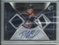 2007-08-SPX RICK NASH WINNING MATERIALS RADIANCE AUTGRAPHED CARD #3/25 