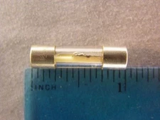 2 Bussmann AGX 1/200  Fast-Acting 1/4x1" Glass Fuses 