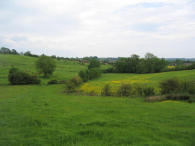Photo 6x4 Viking Way to Tealby Risby/TF1491 Dropping down the Wolds esca c2008
