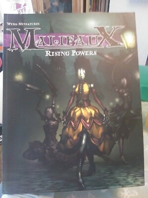 WYRD MINIATURES - MALIFAUX - RISING POWERS - SOFTCOVER BUCH 