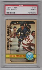RICK MARTIN 1972-73 TOPPS 72-73  NO 145 PSA 9    92909