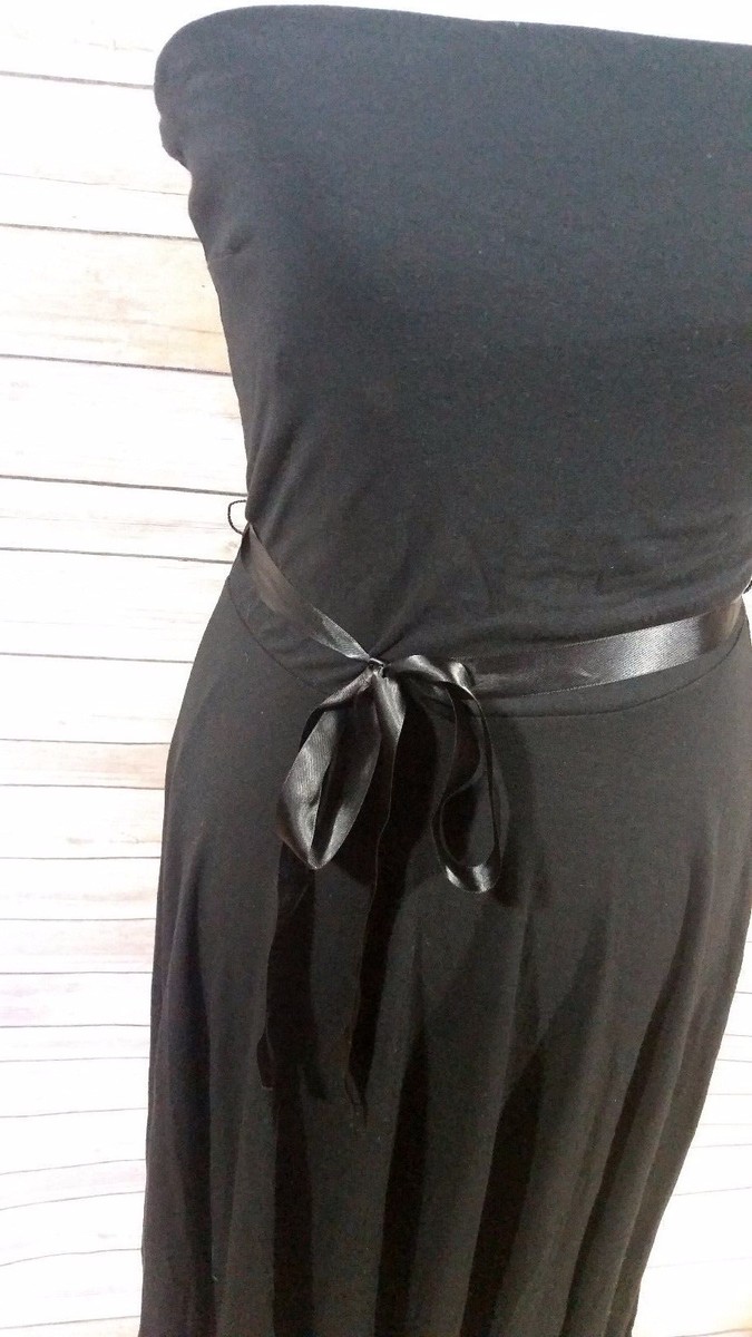 tight black dress near me Black Silk Shift Short Mini Party Dress IT38 main image 0
