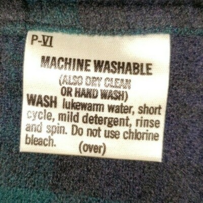 VINTAGE Pendleton Country Traditionals 100% Wool Green / Blue