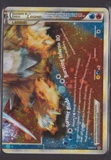 Pokémon TCG Suicune Entei Legend Card Bottom 95/95 Holo Rare