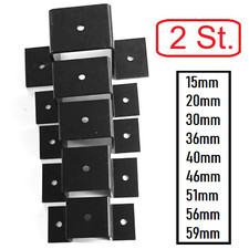 2x square pipe clamp square square pipe mounting clamp