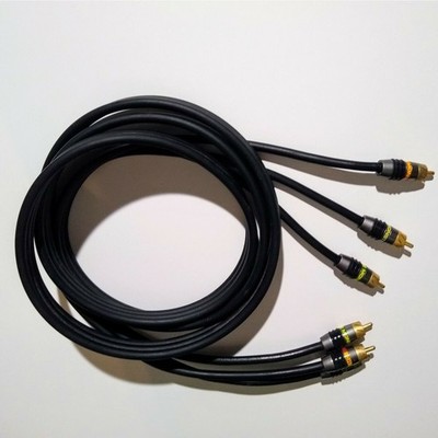 Monster Cable Interlink 250 Standard High Performance Audio Cable 6 1/2 ft RCA