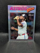 2026 Topps Heritage #185 Ronel Blanco Chrome Refractor
