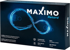 MAXIMO RETARD | 30 Cpr Integratore per Uomo | Formula Bilanciata per Rilascio Gr